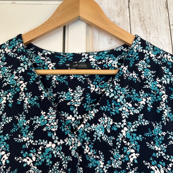 J. Jill The Jill Weareaver Collection Floral Maxi Dress Pockets Travel Boho - Picture 7 of 15